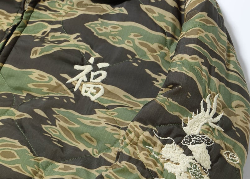 テーラー東洋 スカジャン ベトジャン キルティング Vietnam Liner