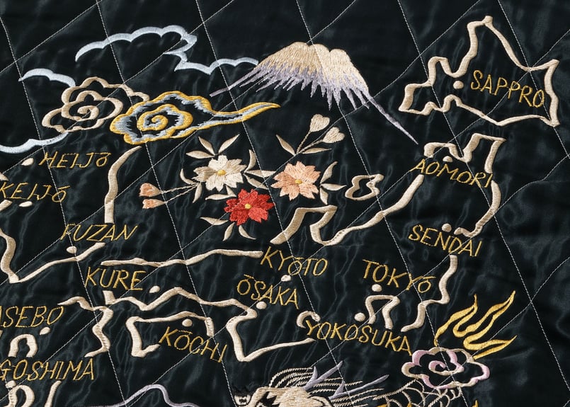 テーラー東洋スカジャン 別珍(べっちん) Velveteen Souvenir Jacket“