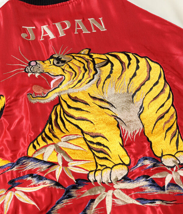 テーラー東洋スカジャン ACETATE SOUVENIR JACKET “ROARING T