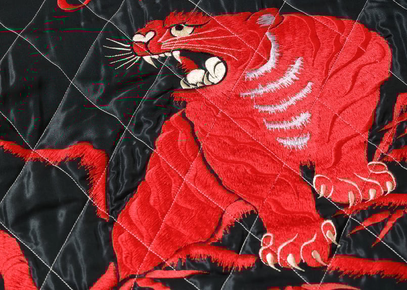 テーラー東洋2面用 龍スカル ワシ 日本限定 スカジャン vintage