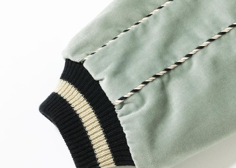 テーラー東洋スカジャン 別珍 Velveteen Souvenir Jacket “BLACK