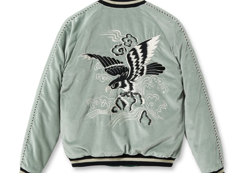 テーラー東洋スカジャン 別珍 Velveteen Souvenir Jacket “BLACK