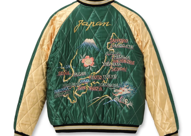 テーラー東洋スカジャン 別珍 Velveteen Souvenir Jacket “BLACK