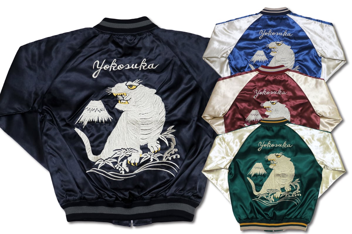 三笠謹製 オリジナルスカジャン 富士虎 薄手 日本製 横須賀 | MIKASA