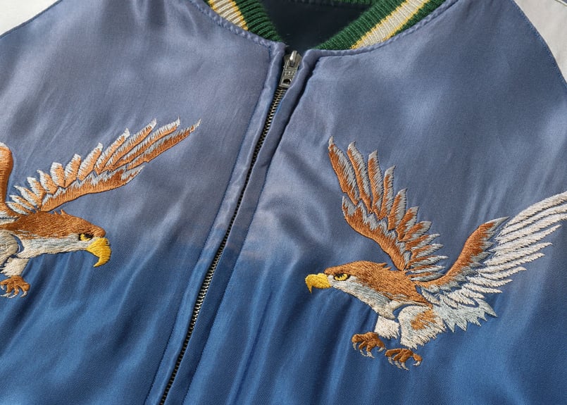 テーラー東洋スカジャン Acetate Souvenir Jacket “DRAGON HEA