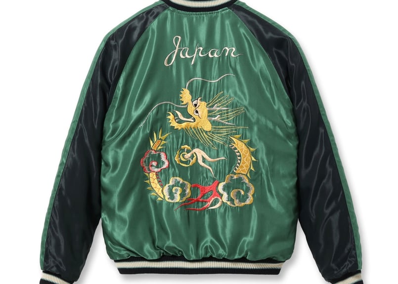 初復刻 べっちん テーラー東洋スカジャン 別珍中綿無Velveteen (Two