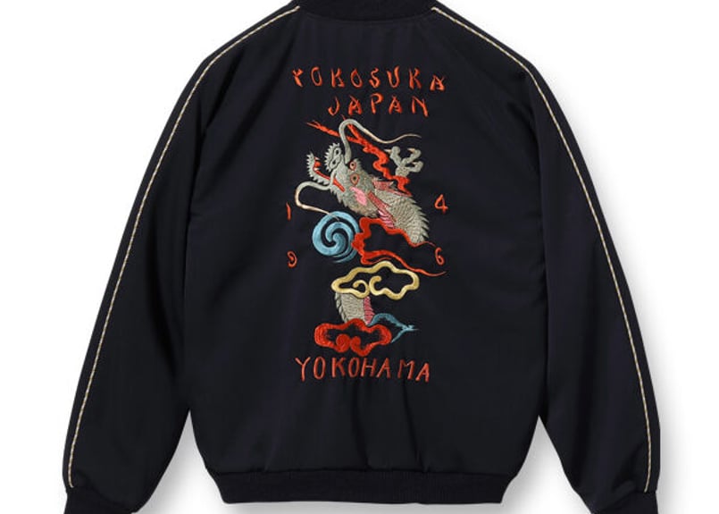 港商スカジャン Mid 1940s Style Wool Gabardine × Aceta