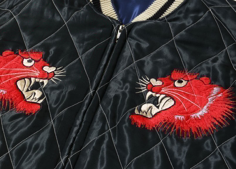 テーラー東洋スカジャン Acetate Quilted Souvenir Jacket“RE