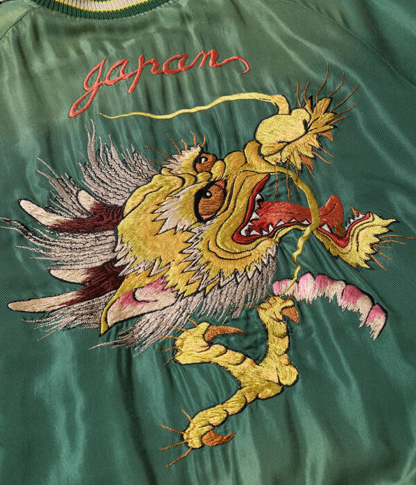 テーラー東洋スカジャン Acetate Souvenir Jacket“DRAGON HEAD