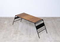 アイアンテーブル＋ブラックマルチプレート | アイアン工房 CAMP SHOP