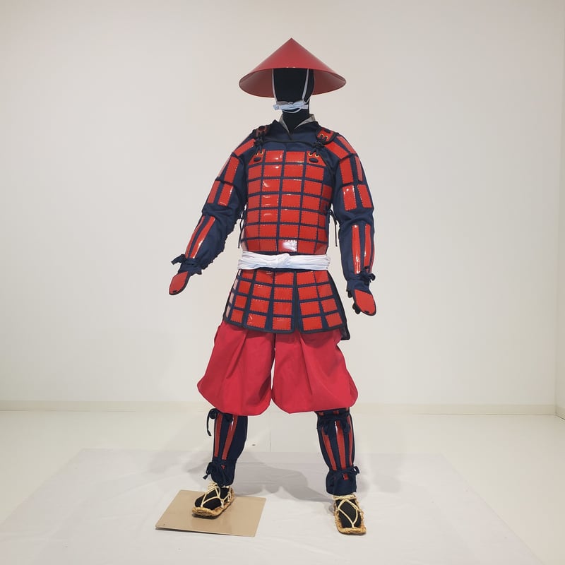 O-072】○赤畳鎧（ 日除け無し） | 甲冑工房丸武