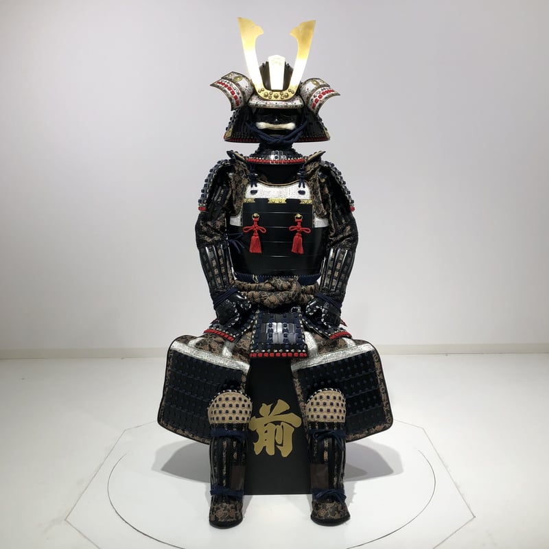 O-047】○濃紺糸威伊予素懸二枚胴具足(艶消塗) | 甲冑工房丸武