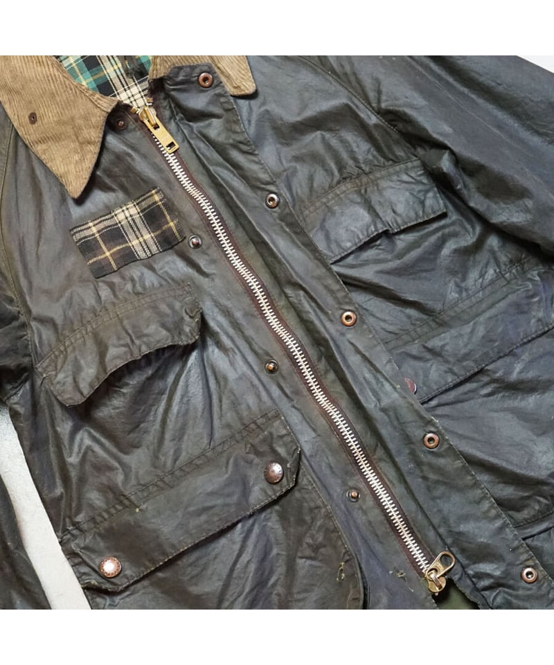 80's 〜 BARBOUR 4 POCKET BEDALE / SAGE 】 80年代