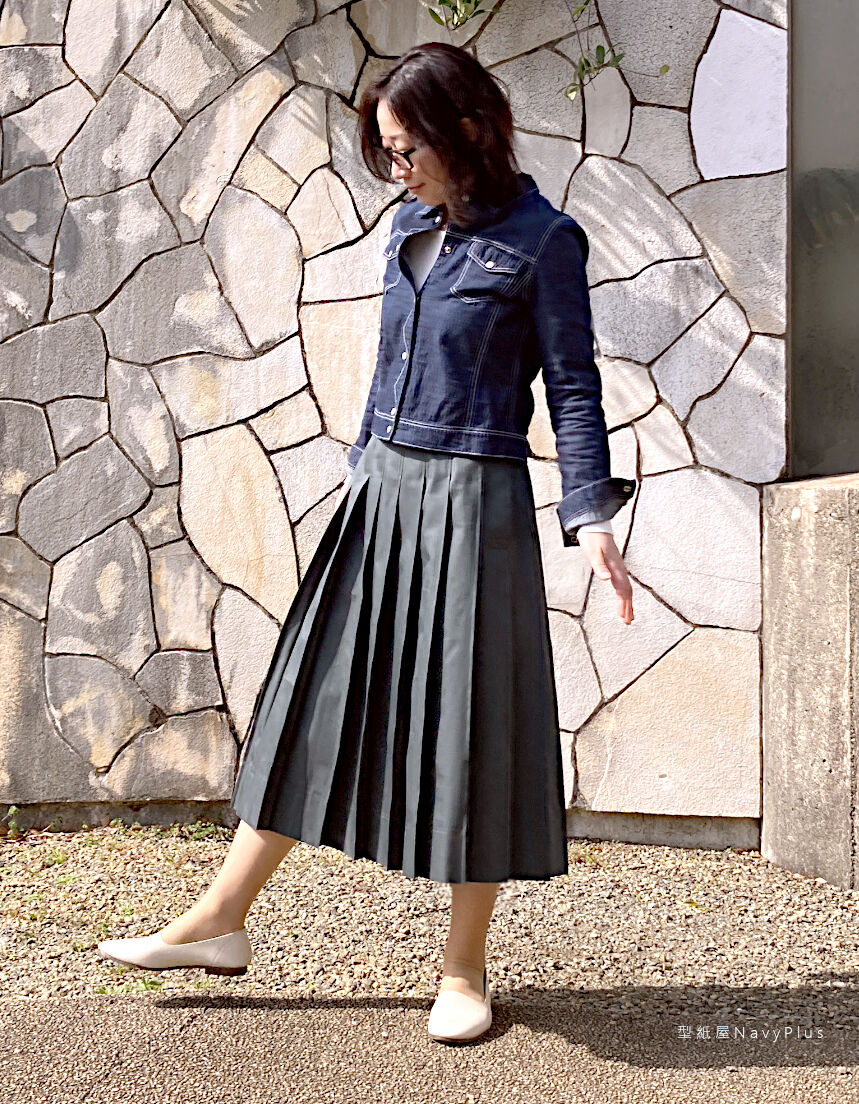 総プリーツスカート15号（A3ダウンロード用） | 型紙屋 Navy Plus