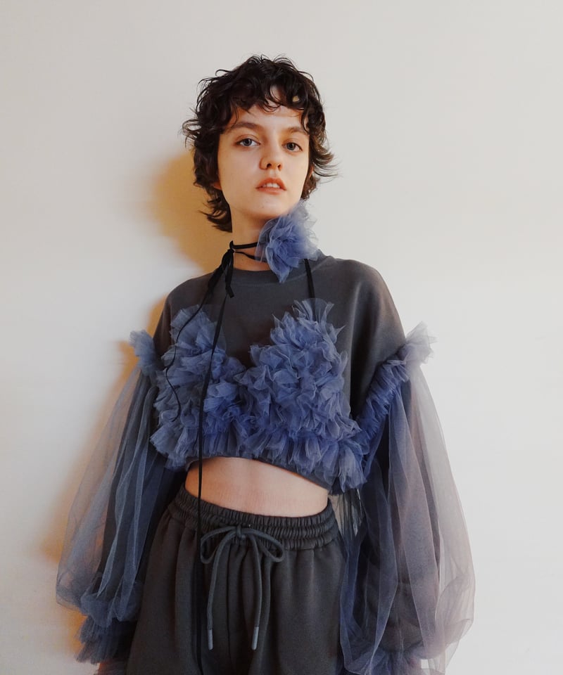 VIVIANO × JURK / Tulle Bra & Choker | JURK