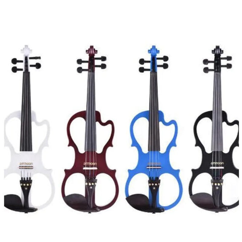エレキバイオリン 4/4 本体 ケース チューナーセット 4色展開