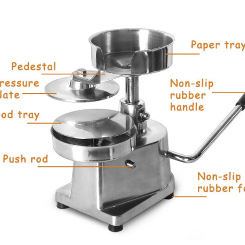 ハンバーガープレス 業務用 バーガー成形機 ラウンド パティ 肉 整形