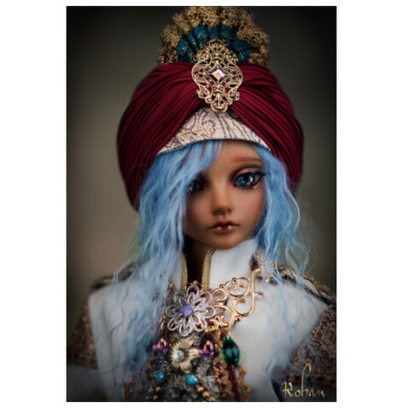 球体関節人形 美少年 イケメン 1/4 本体＋眼球＋メイクアップ済み BJD