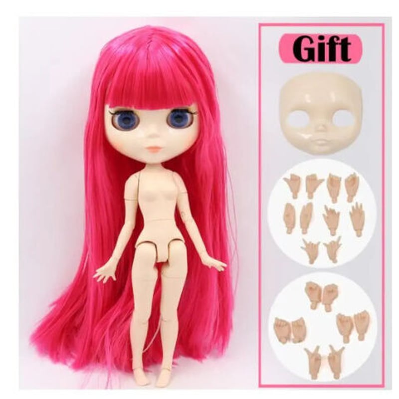 アイシードール 6種類 高品質 本体 可動ボディ セット 付け替え