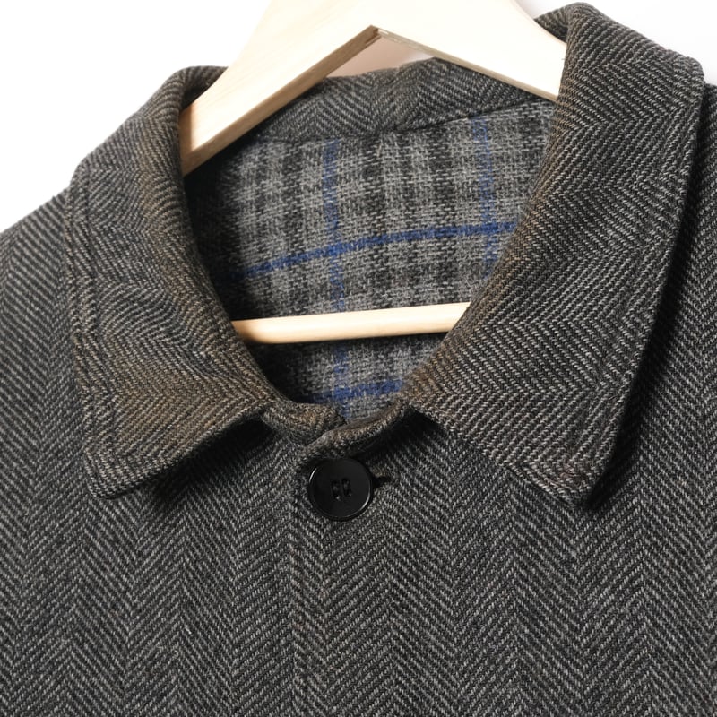 50-60s France Vintage Wool Farmers Work Jacket