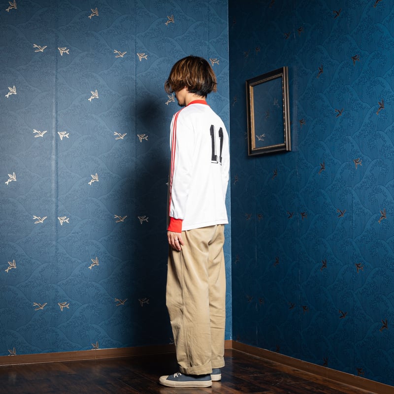 80s Vintage adidas Ventex Game Shirt FFF.CORPO