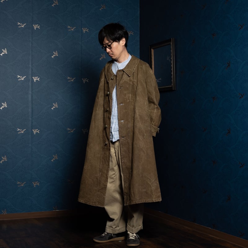 French Army M35 Motorcycle Coat Linen Size 2