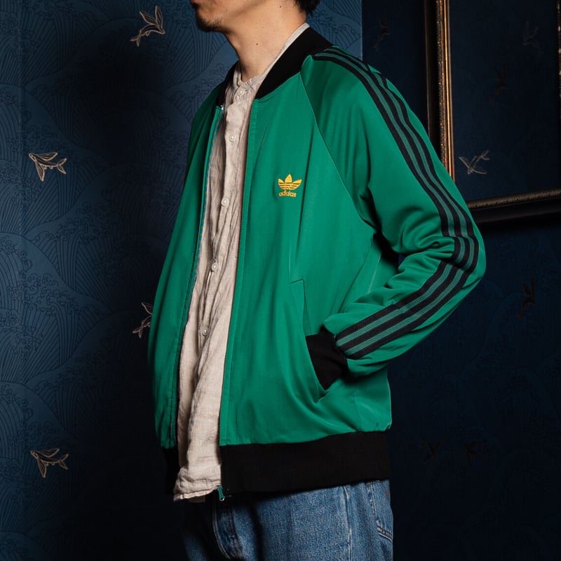 70-80s Vintage adidas VENTEX ATP Green Track J