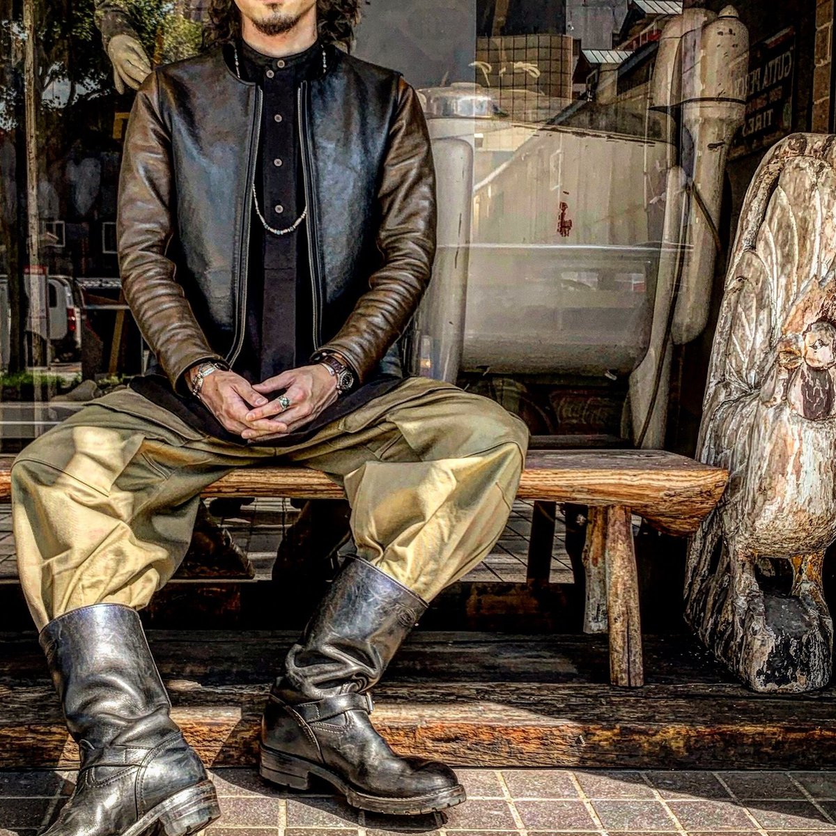 FINE CREEK ＆CO 【Bud / バド】（BROWN × BLACK） | ・ ・・