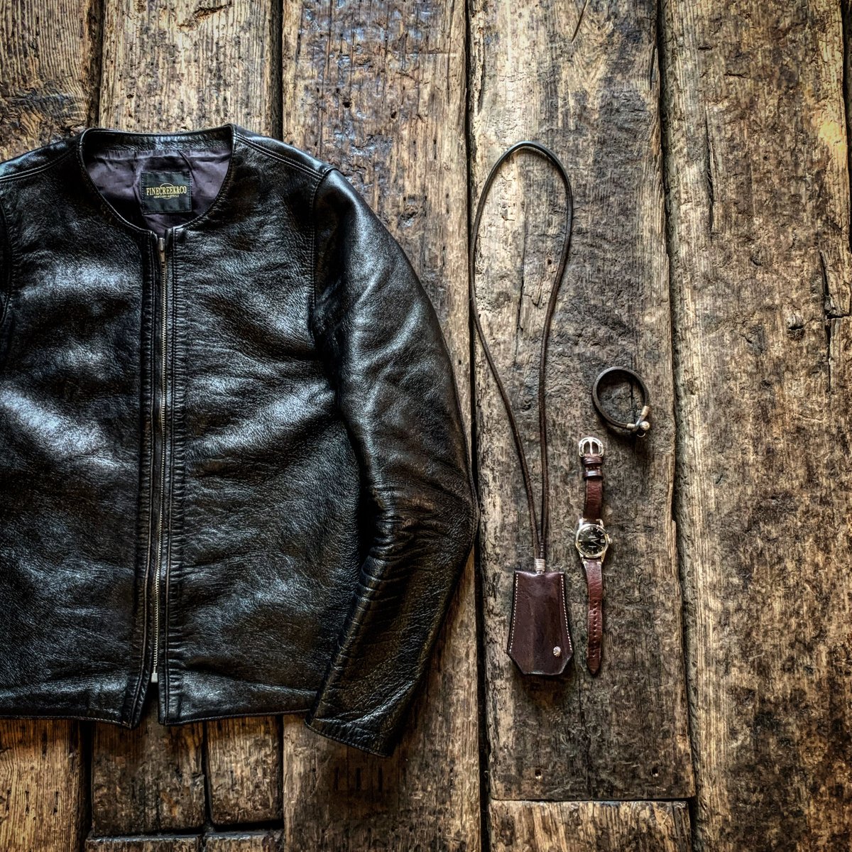 FINE CREEK ＆CO 【Bud / バド】（BLACK) | ・ ・・Danny S