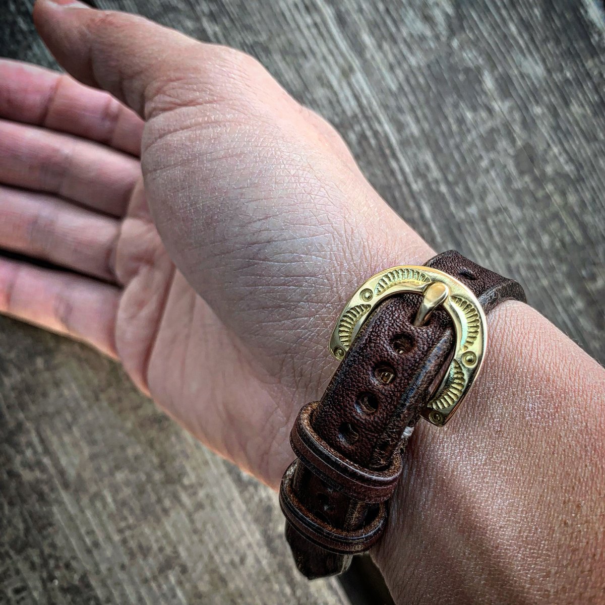 Dutch Leather Company × MASAYOSHI Watch belt