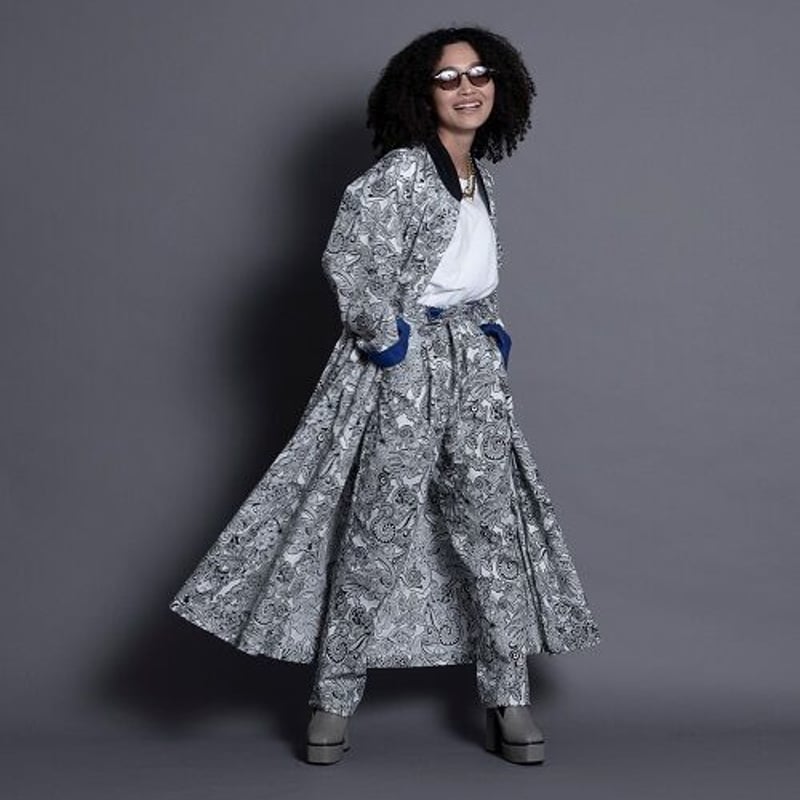 THOMAS MAGPIE zentangle print one-piece【2213401