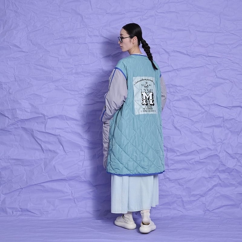 Thomas magpie quilted coat (reversible) | geep