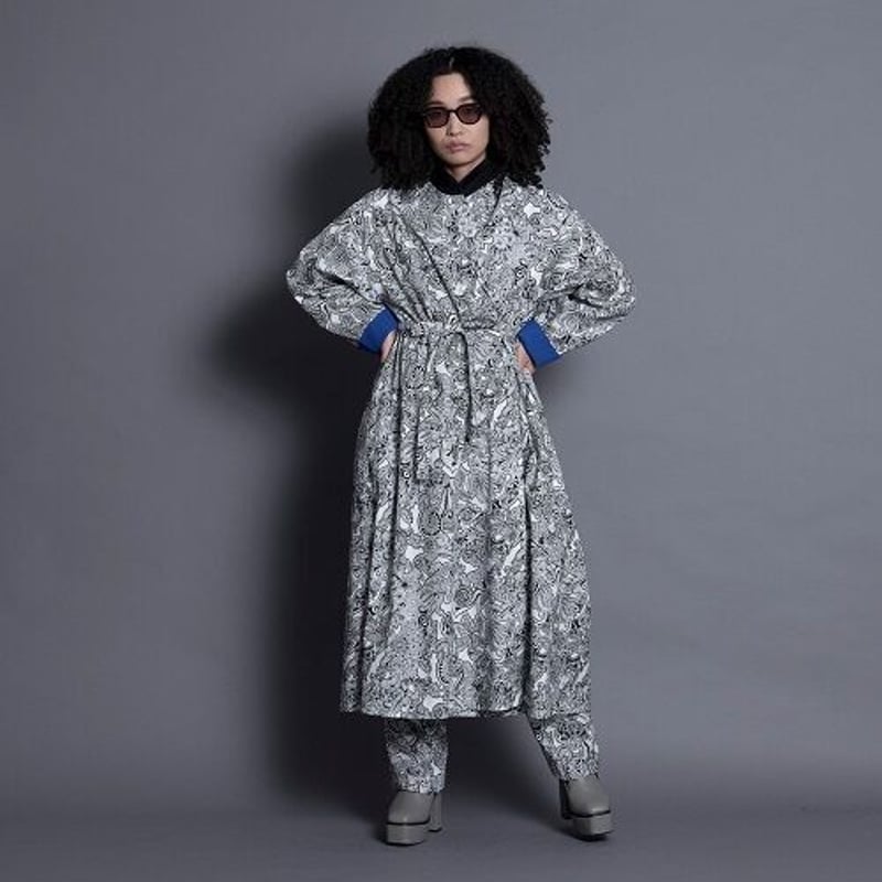 THOMAS MAGPIE zentangle print one-piece【2213401