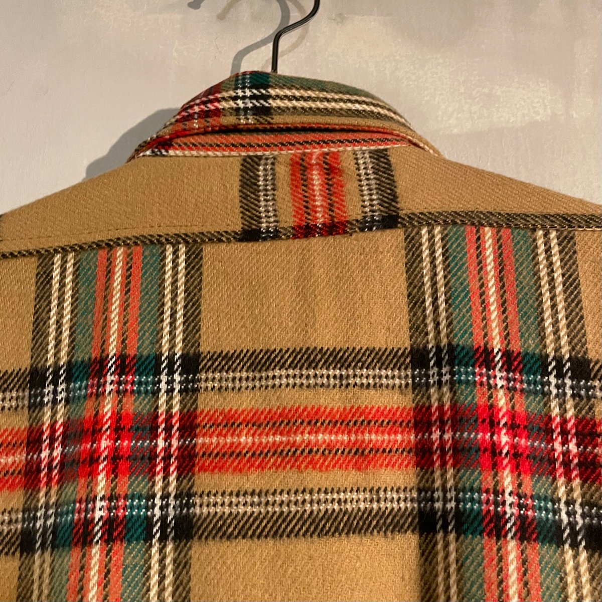 70s Mr.Leggs L/S ネルシャツ DEAD STOCK USA製 Size M コ