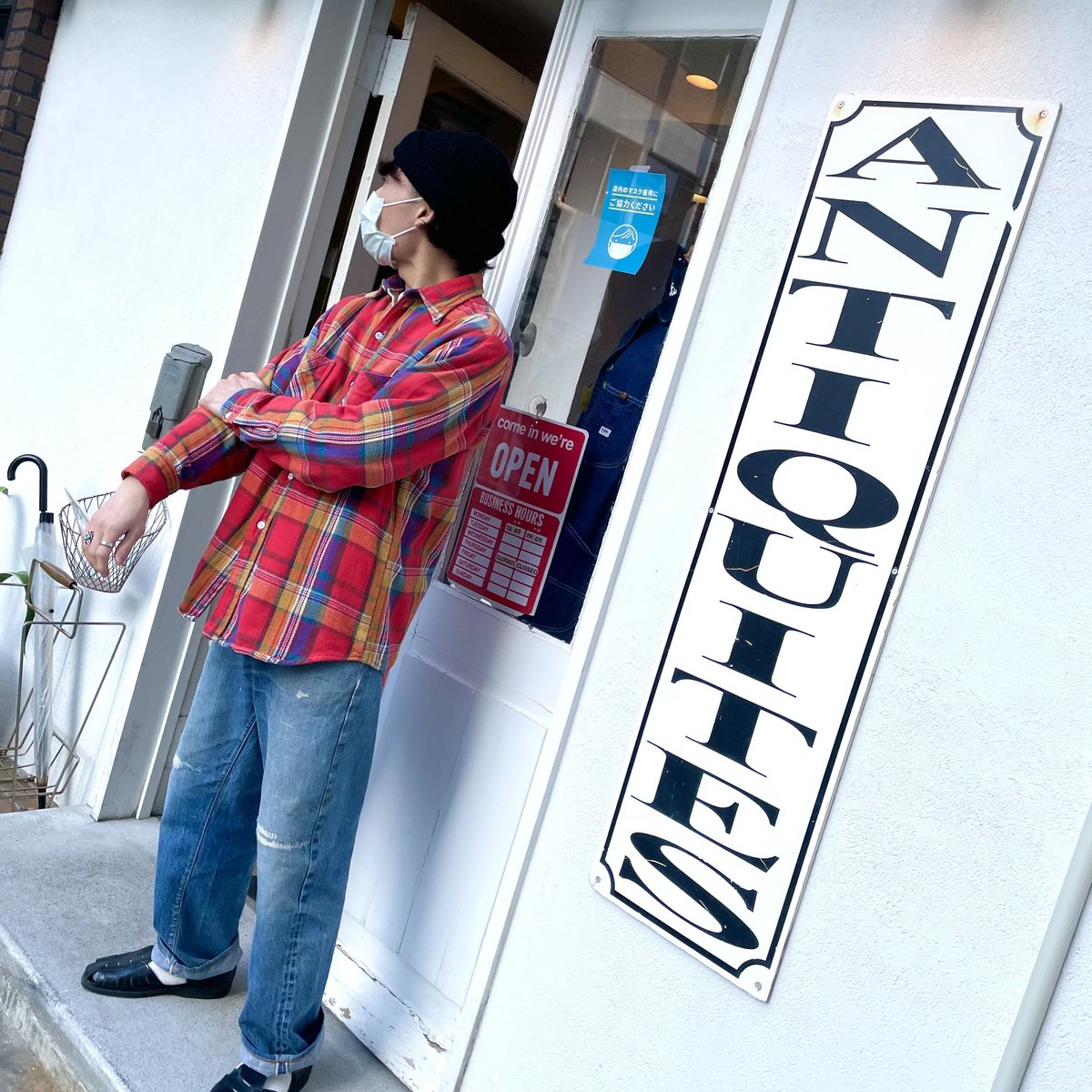 BIG MAC 60s USA製 ヴィンテージ ネルシャツ チェック柄 Mサイズ