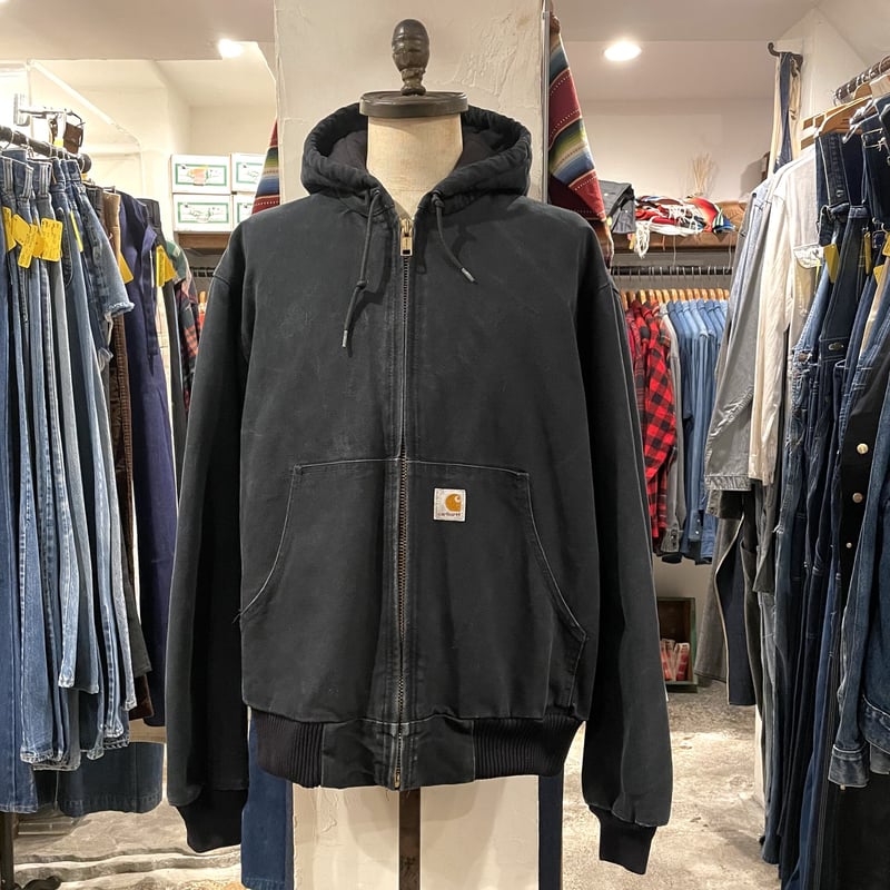 Carhartt アクティブジャケット ダック地 ブラック USA製 カーハート