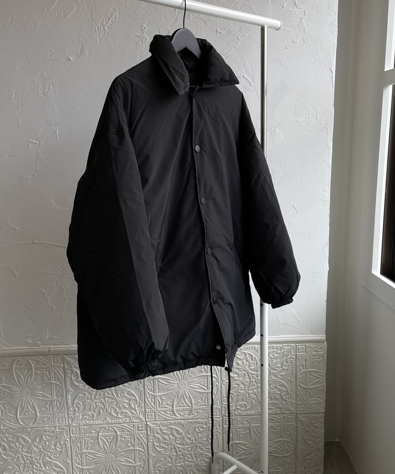 oversize coach jacket black | ok.soon