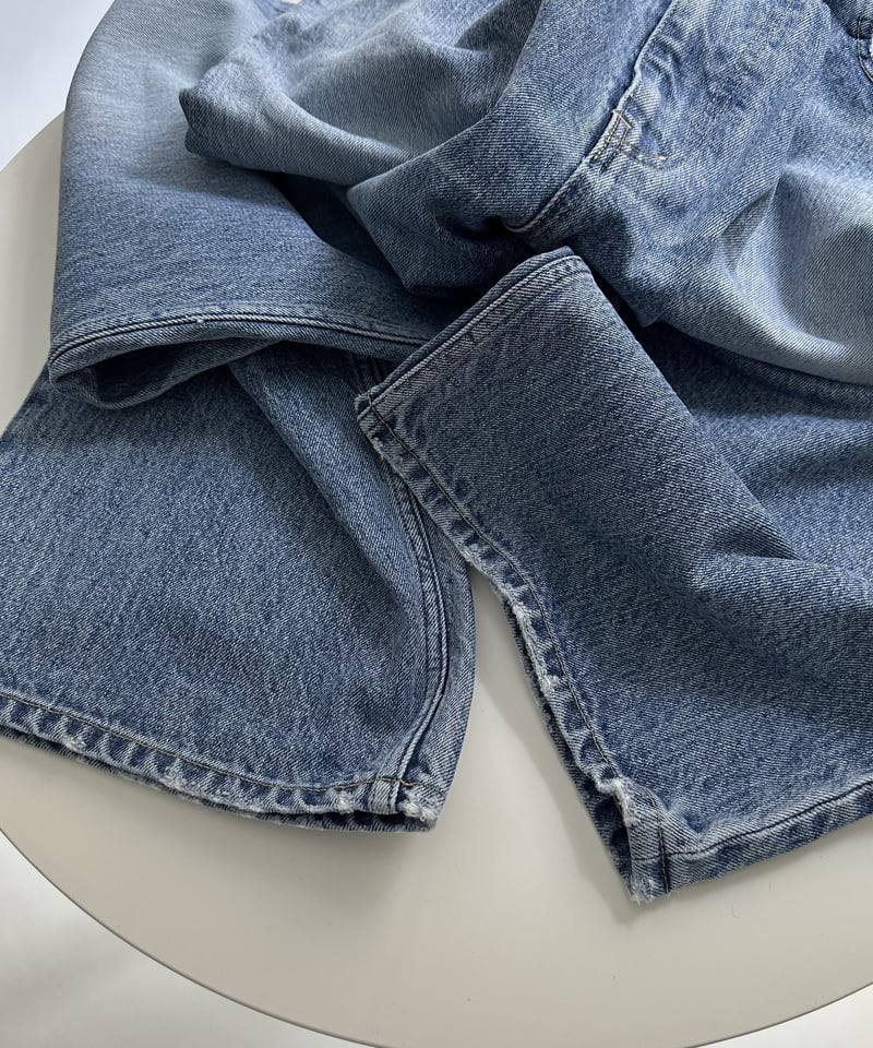 original wide denim blue | ok.soon