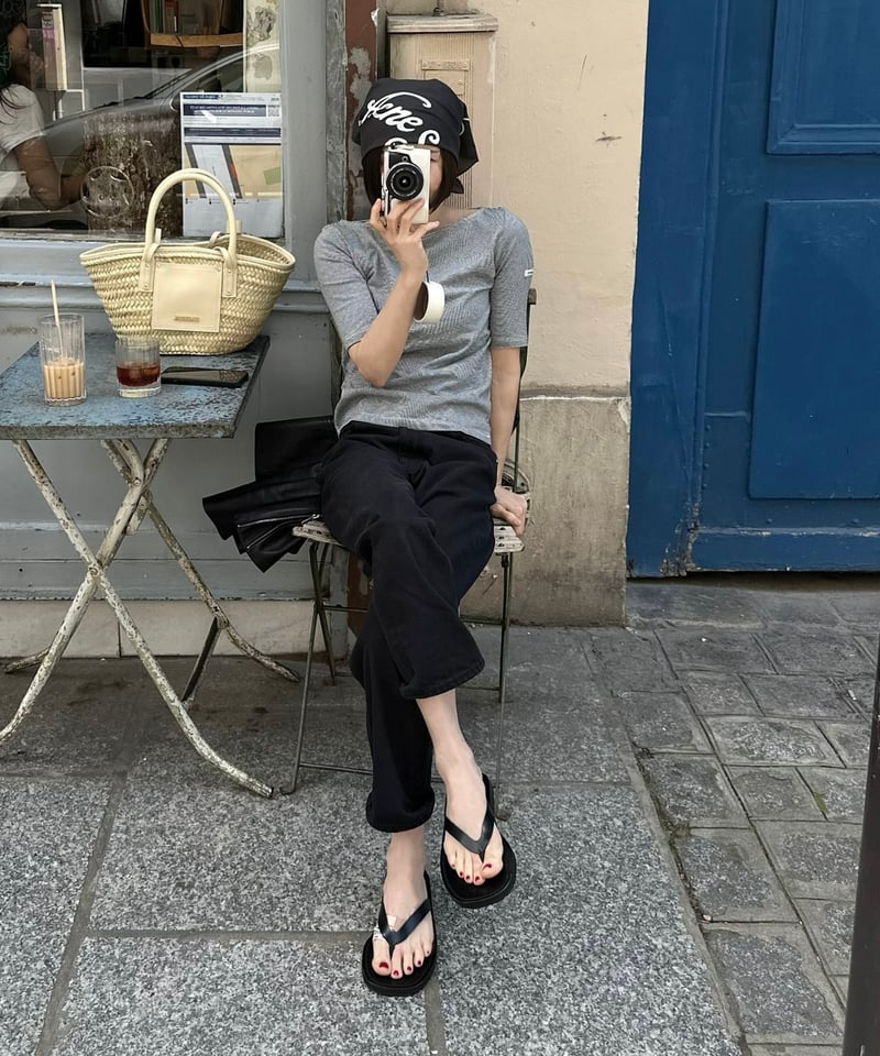 ok.soon×piccadilly OGC DENIM OVERDYE PANTS | ok