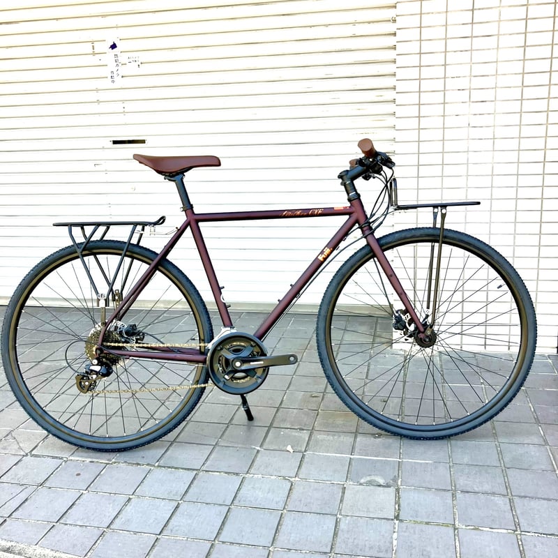 引き取り限定】FUJI：FEATHER CX FLAT サイズ52 CARAMELWINE