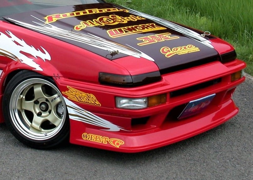 Run Free AE86トレノ カーボンボンネット | Az-style