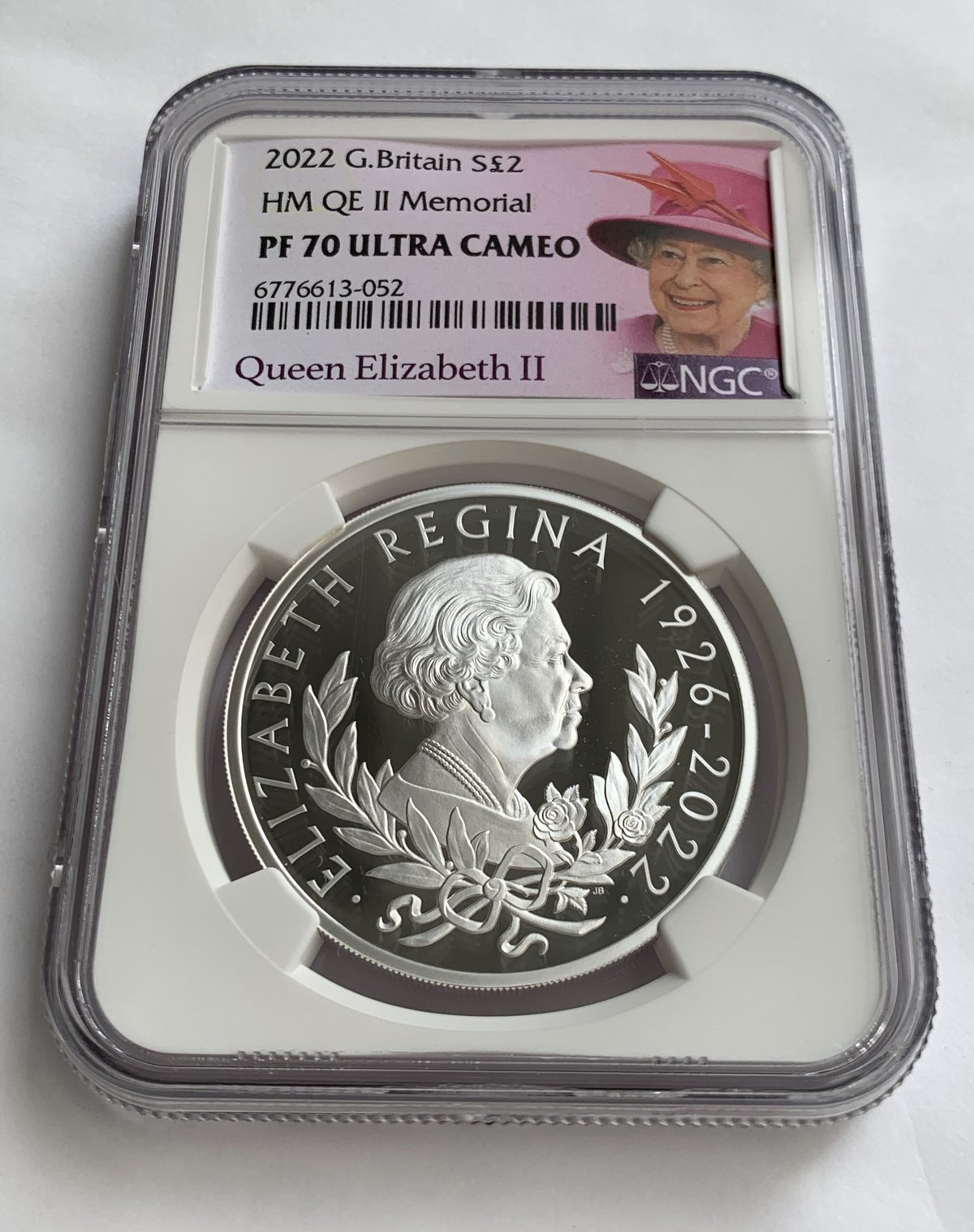 NGC鑑定PF70 2022年 ロイヤルミント エリザベス2世女王陛下 追悼記念