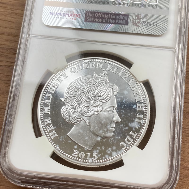 NGC鑑定PF70 スリーグレイセス 2015年 トリスタン・ダ・クーニャ島 5