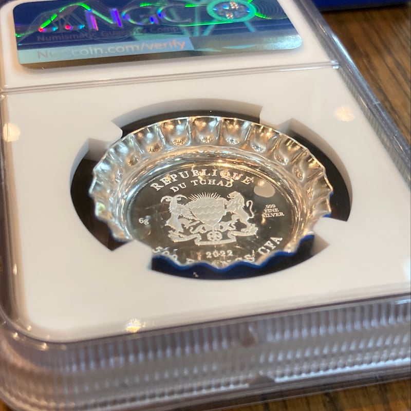 ヴィンテージ・ビンテージ版】 NGC鑑定PF70UC 2022年 チャド共和国