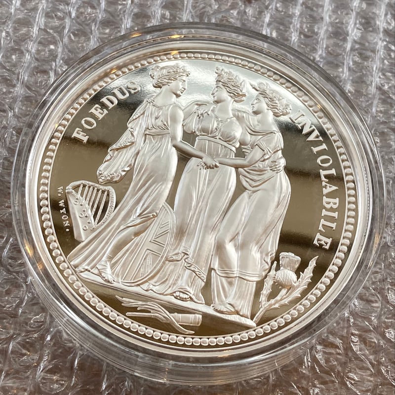 1kg スリーグレイセス 2020年 オルダニー島 1キログラム銀貨 発行150枚