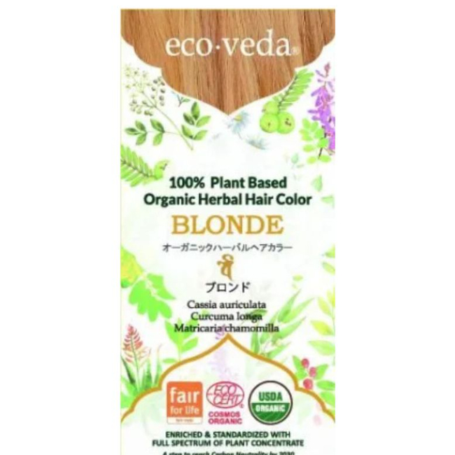 エコヴェーダ2019オーガニックハーバルヘアカラー ブロンド | miwa