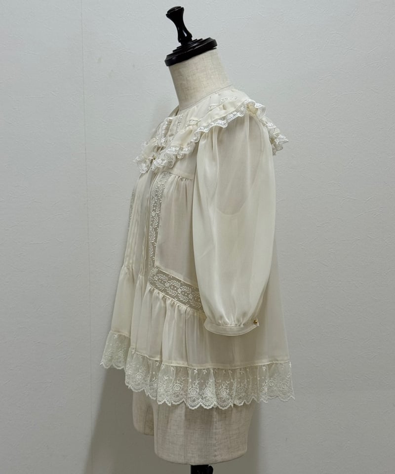 yukiemon】アリス6分袖ブラウス（M・3L） | EGAMI OFFICIAL WEB