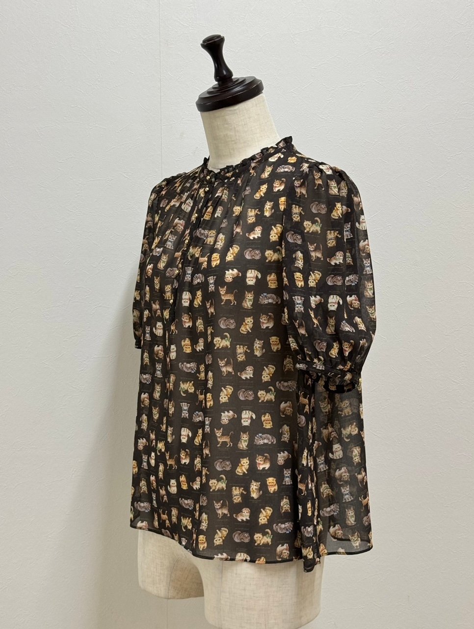 yukiemon】テキスタイルブラウス（3L）_240514005023 | EGAMI O