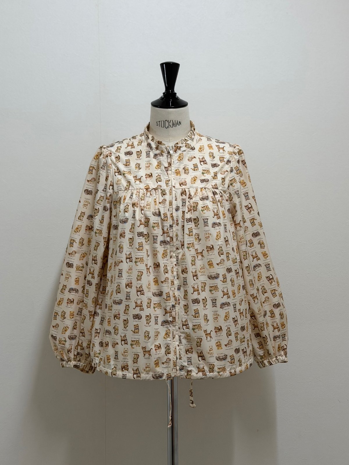 yukiemon】こねこ図鑑レインブルゾン（M・3L） | EGAMI OFFICIAL W