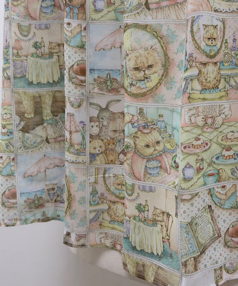 yukiemon】5部袖テキスタイルブラウス（M・3L） | EGAMI OFFICIAL